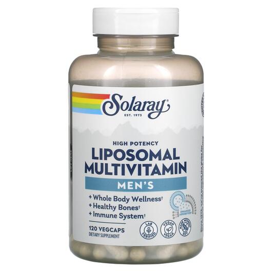 Основне фото товара Men's Liposomal Multi, Мультивітаміни для чоловіків, 120 кап