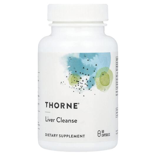 Основне фото товара Thorne, Liver Cleanse, Очищення печінки, 60 капсул
