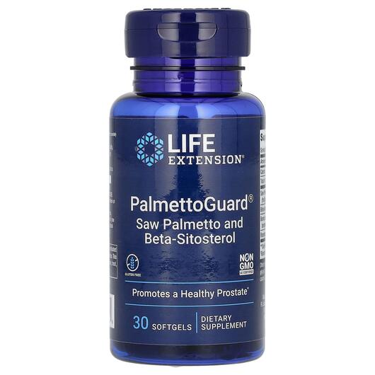 Основне фото товара PalmettoGuard Saw Palmetto 320 mg, Со Пальметто, 30 капсул