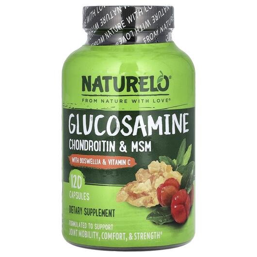 Основне фото товара Glucosamine Chondroitin & MSM With, Глюкозамін Хондроітин, 12