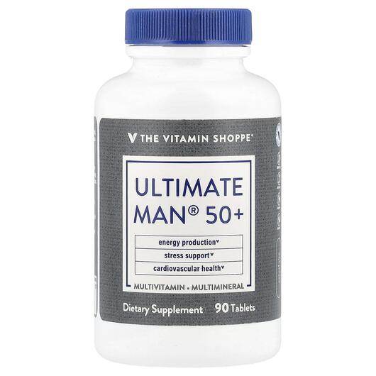 Основне фото товара Ultimate Man 50+ Multivitamin & Multimineral, Мінеральні доба