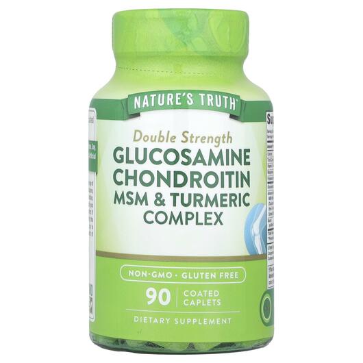 Основне фото товара Double Strength Glucosamine Chondroitin, Глюкозамін Хондроітин, 9