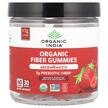 Фото товару Organic Fiber Gummies Strawberry, Цукерки з клітковиною, 60 табле