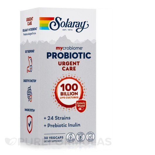 Основне фото товара mycrobiome probiotic Urgent Care 100 Billion, Пробіотики, 30 капс