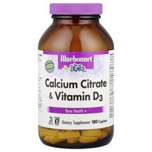 Calcium Citrate Plus D3 Кальций D3 Bluebonnet