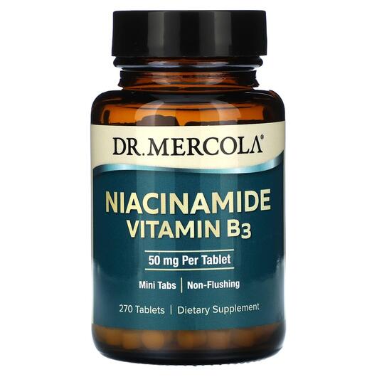 Основне фото товара Niacinamide Vitamin B3 50 mg, Ніацинамід, 270 таблеток