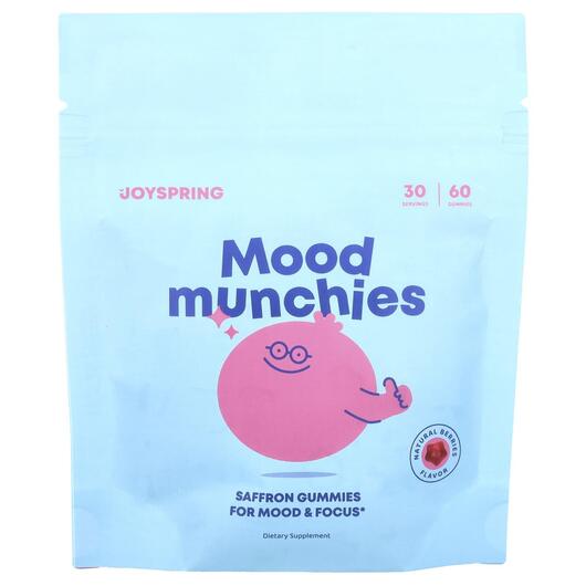 Основне фото товара Mood Munchies Natural Mixed Berry, Підтримка стресу, 60 таблеток