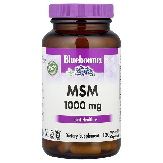 Основне фото товара MSM 1000 mg, Метилсульфонілметан 1000 мг, 120 капсул