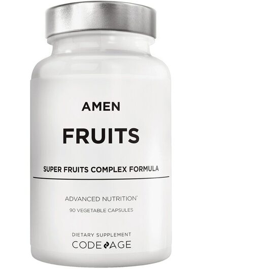Основне фото товара CodeAge, Amen Fruits, Вітаміни, 90 капсул