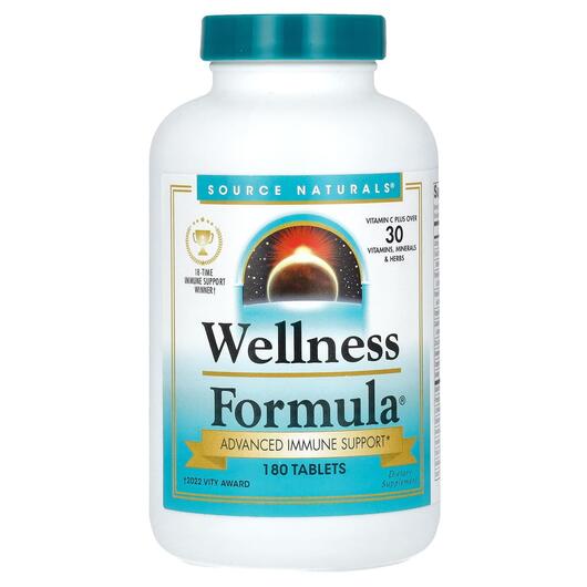Основне фото товара Wellness Formula Advanced Immune, Підтримка імунітету, 180 таблет