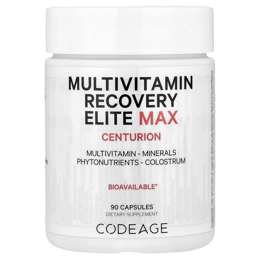 Основне фото товара CodeAge, Multivitamin Recovery Elite Max, Відновлення, 90 капсул