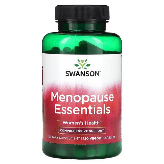 Основне фото товара Swanson, Menopause Essentials, Підтримка менопаузи, 120 капсул