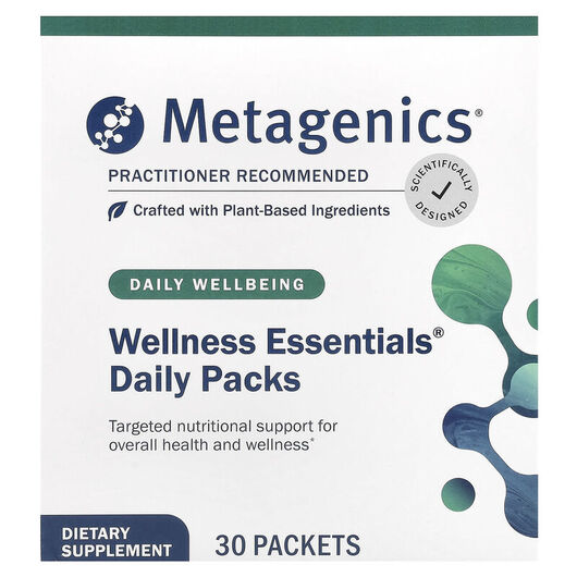 Основне фото товара Wellness Essentials Daily Packs, Мультивітаміни, 30 пакетів