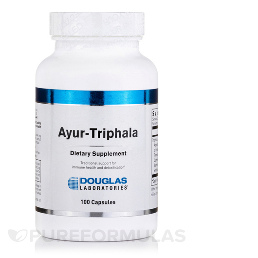 Основне фото товара Douglas Laboratories, Ayur-Triphala, Трифала, 100 капсул