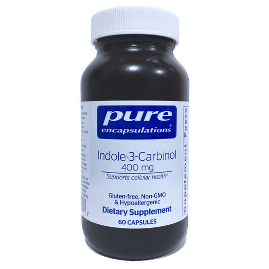 Основне фото товара Indole-3-Carbinol 400 mg, Індол Карбінол, 60 капсул