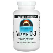 Vitamin D-3 50 mcg 2000 IU Витамин D3 Source