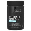 Фото товару Sports Research, Omega-3 Fish Oil Mini Gels, Омега 3, 120 капсул