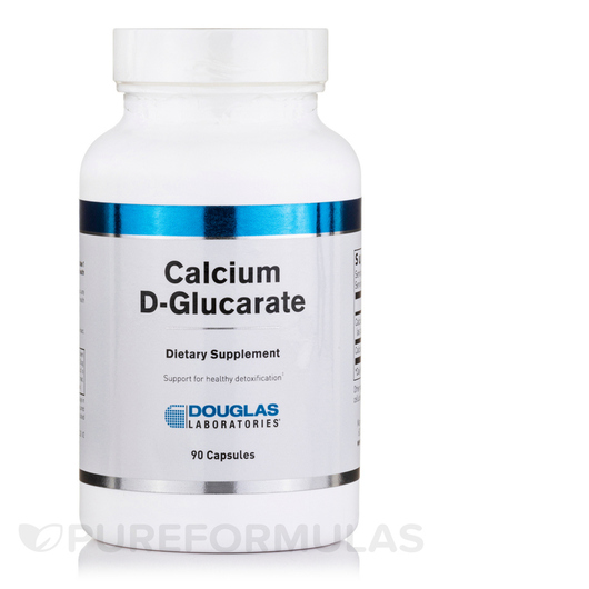 Основне фото товара Calcium D-Glucarate, Кальцій Д Глюкарат, 90 капсул