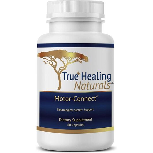 Основне фото товара True Healing Naturals, Motor-Connect, Підтримка мозку, 60 капсул