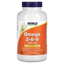 Омега 3-6-9 1000 мг Omega 3-6-9 1000 mg NOW