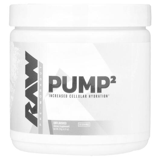 Основне фото товара Pump 2 Pre-Workout Unflavored, Передтренувальний комплекс, 124 г