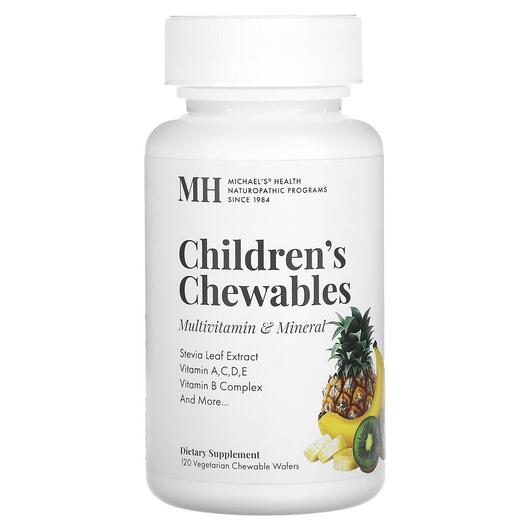 Основне фото товара Children's Chewables, Мультивітаміни, 120 Vegetarian Chewabl