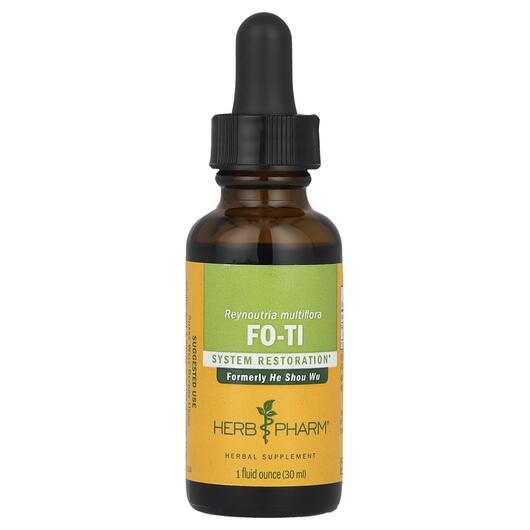 Основне фото товара Herb Pharm, He Shou Wu Whole Root, Горець багатоквітковий, 30 мл