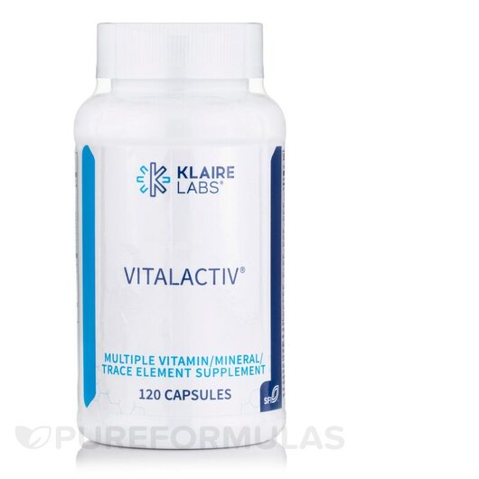 Основне фото товара Klaire Labs, VitalActiv, Альфа-ліпоєва, 120 капсул