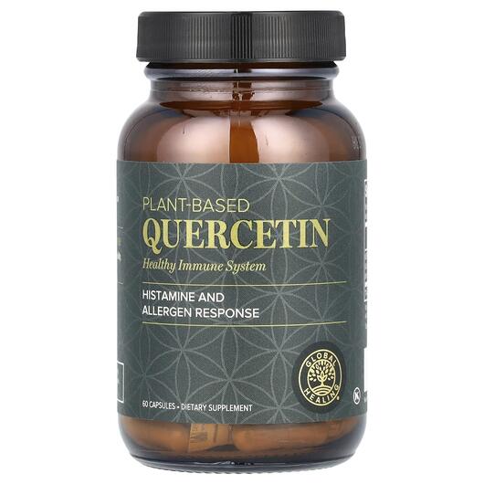 Основне фото товара Global Healing, Plant Based Quercetin, Кверцетин, 60 капсул