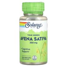 Овес посівний True Herbs Avena Sativa 350 mg Solaray