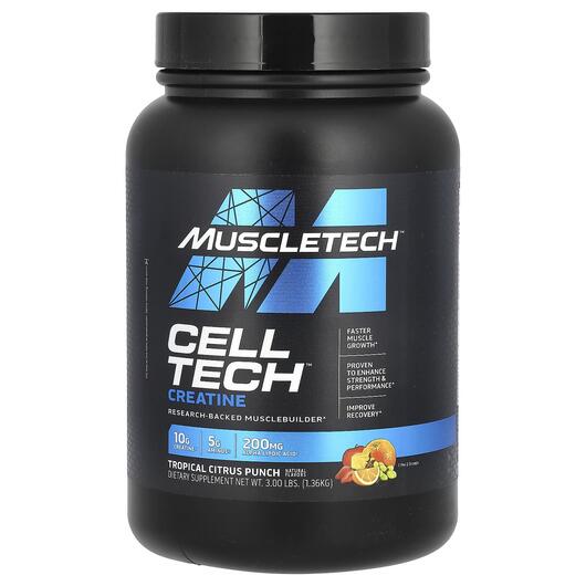Основне фото товара Cell Tech Research-Backed Creatine + Carb Musclebuilder, Креатин,