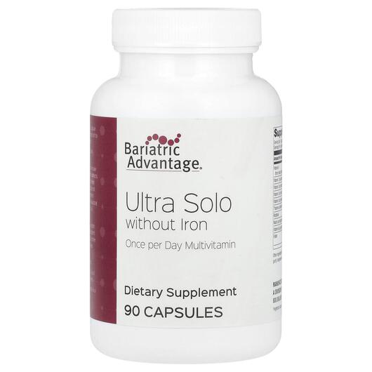 Основное фото товара Мультивитамины, Ultra Solo without Iron, 90 капсул