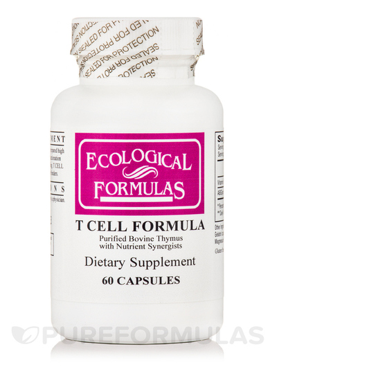 Основне фото товара Ecological Formulas, T Cell Formula, Клітинне здоров'я, 60 к