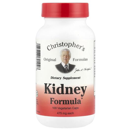 Основне фото товара Kidney Formula 475 mg, Підтримка здоров'я нирок 475 мг, 100 