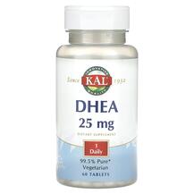 DHEA 25 mg Дегидроэпиандростерон KAL 60 таблеток