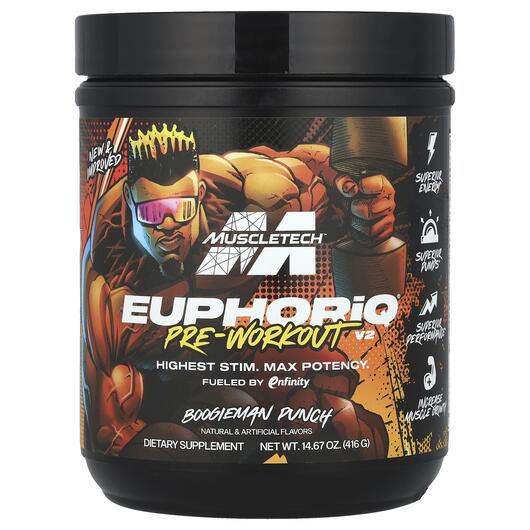 Основне фото товара EuphoriQ Pre-Workout V2 Boogieman, Передтренувальний комплекс, 41