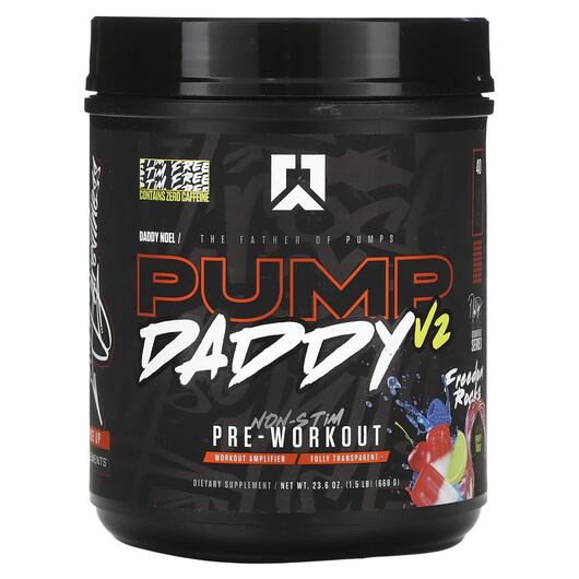 Основне фото товара Pump Daddy V2 Non-Stim Pre-Workout, Передтренувальний комплекс, 6