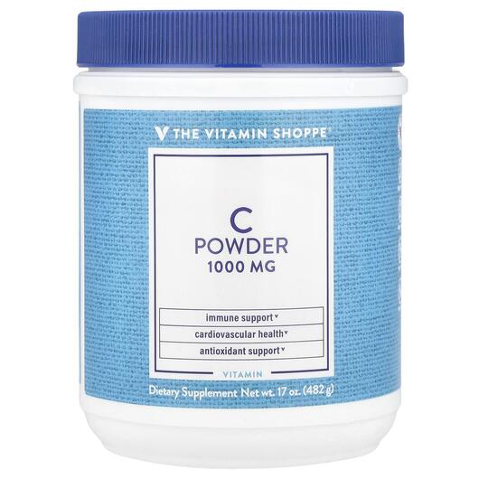 Основне фото товара TheVitaminShoppe, C Powder, Вітамін C, 482 мг
