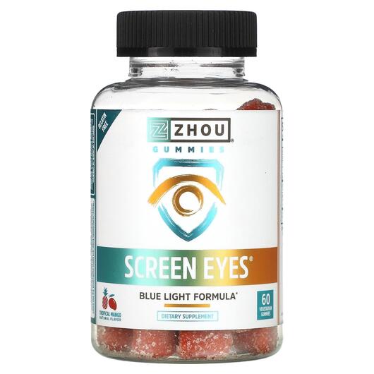 Основне фото товара Screen Eyes Tropical Berry, Підтримка здоров'я зору, 60 табл