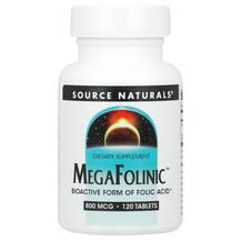 MegaFolinic Фолиновая кислота Source Naturals