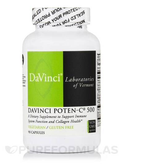 Основне фото товара DaVinci Poten-C 500, Антиоксиданти, 90 капсул