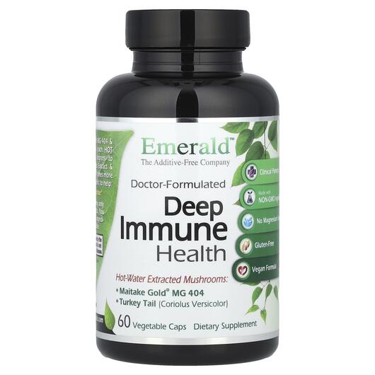 Основне фото товара Emerald, Deep Immune Health, Підтримка імунітету, 60 капсул