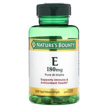 Vitamin E 180 mg Витамин E Токоферолы Nature's