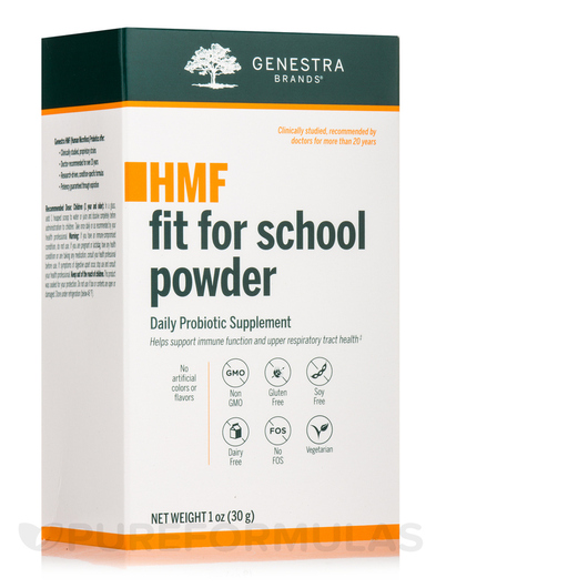 Основне фото товара HMF Fit For School Powder Blackcurrant, Підтримка імунітету, 30 г