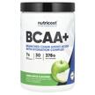 Nutricost, Performance BCAA+ Green Apple, БЦАА, 378 г