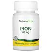 Фото товару Natures Plus, Iron 40 mg, Залізо, 90 таблеток