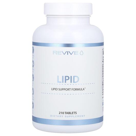 Основне фото товара Revive, Lipid, Підтримка холестерину, 210 таблеток