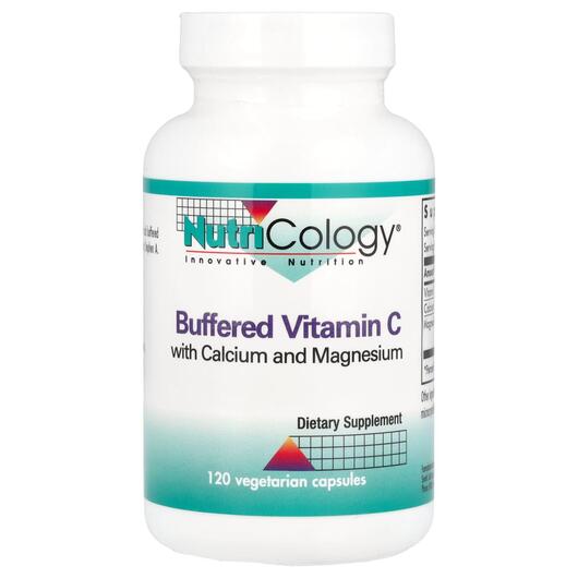 Основне фото товара Nutricology, Buffered Vitamin C, Вітамін C, 120 капсул