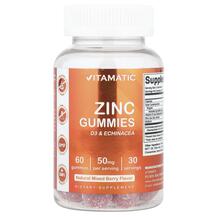 Цинк Zinc Gummies Mixed Berry 50 mg Vitamatic