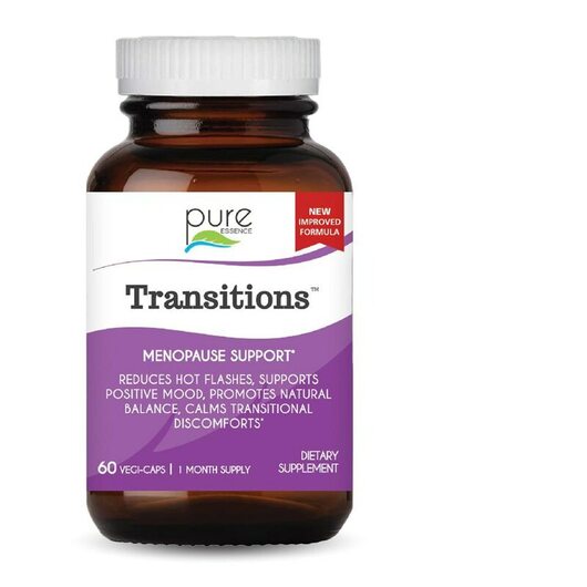 Основне фото товара Pure Essence, Transitions, Підтримка менопаузи, 60 капсул